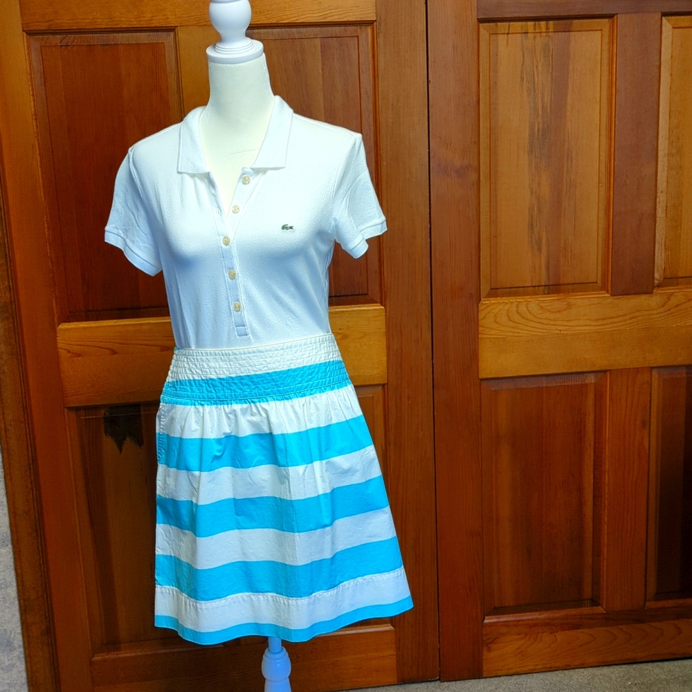 Lacoste polo shirt and Lacoste skirt size 42 or 12